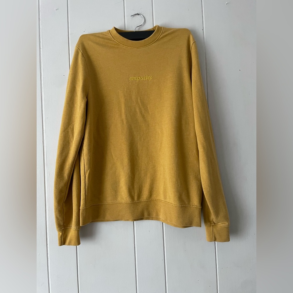 Blind Rooster Women’s Medium Empathy Embroidered Sweatshirt